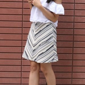 Zara tweed-like mini skirt